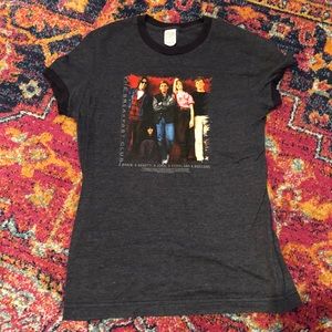 Gray Breakfast Club graphic T large EUC